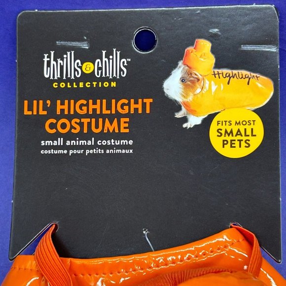 New Thrills & Chills Small Pet Lil' Highlight Marker Costume Rabbit Guinea Pig - Picture 2 of 4